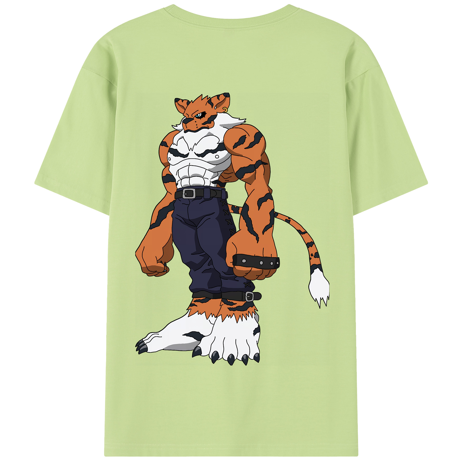 （画像用） Digimon デジタルモンスター/デジモン 綿100％半袖Tシャツ（背面プリント）